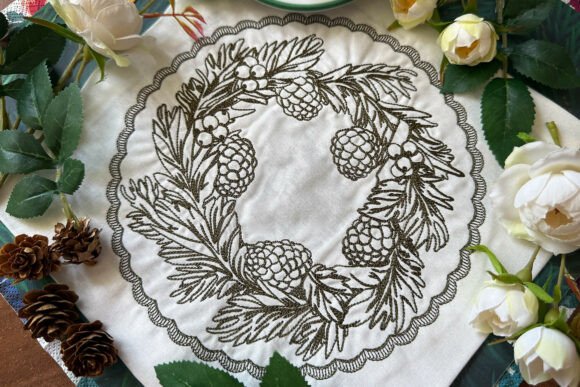 Christmas Machine Embroidery