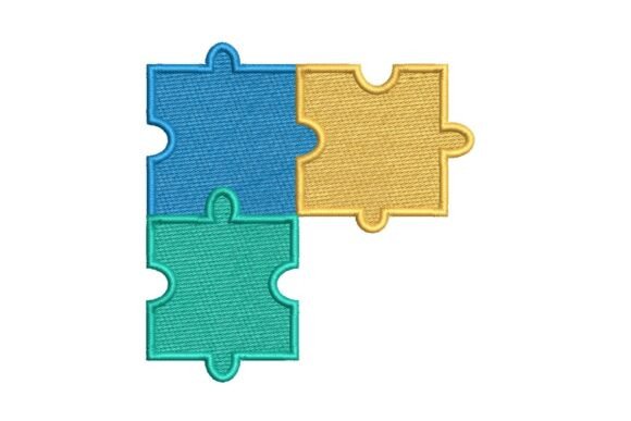 Puzzle Embroidery Design: A Thoughtful Stitch for Meaningful Gifts